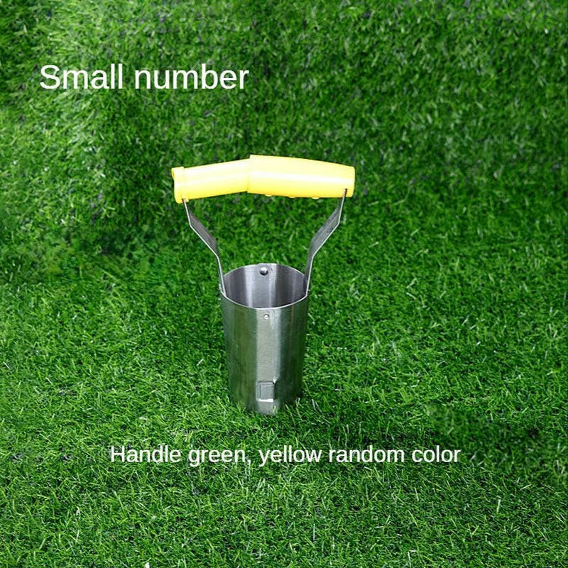 Thickened Stainless Steel Seedling Transplanter Digging Hole Sowing Seedling Tool Planting Vegetable Gardening Hole Shovel