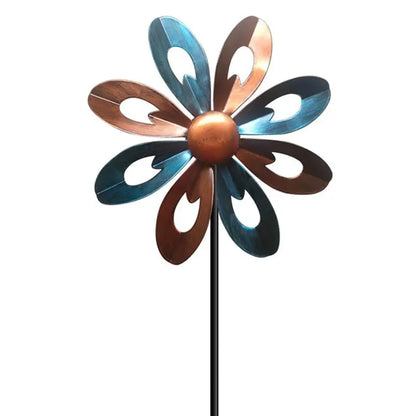 Garden Rotary Windmill Plug-In Decorative Garden Iron Art Windmill Outdoor Garden Yard Decor Garden Decorations Garden Decor