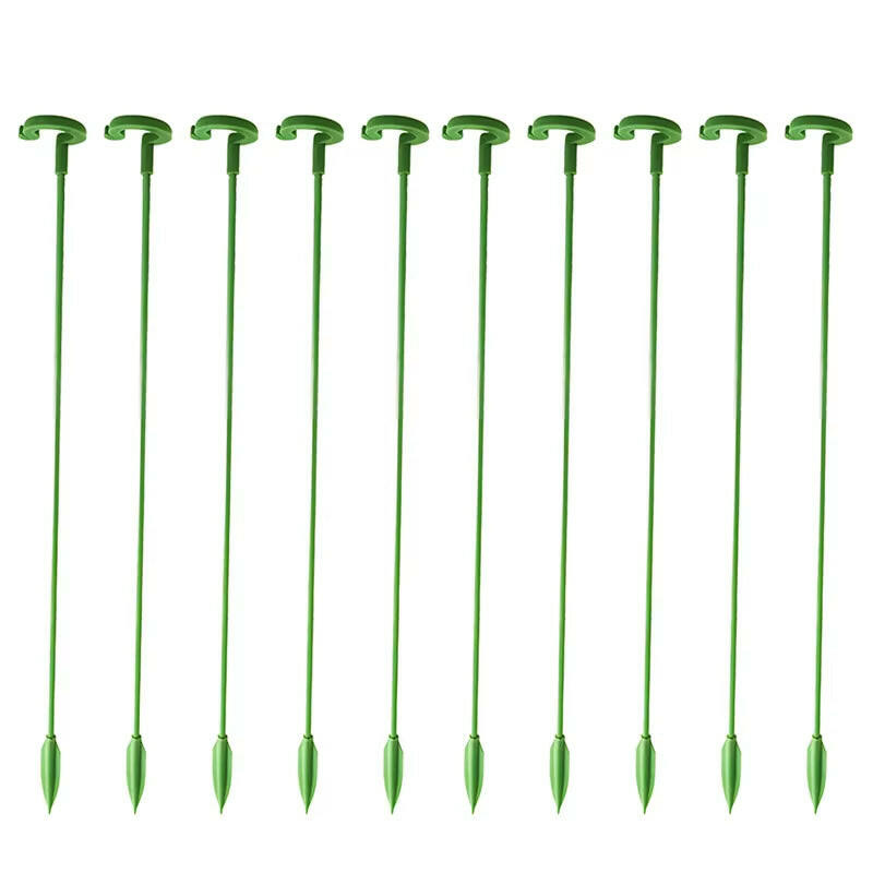 Plant Support Stakes Garden Single Stem Flower Support Stake Amaryllis Plant Cage Support Plastic Flower Stand