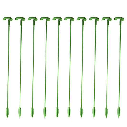 Plant Support Stakes Garden Single Stem Flower Support Stake Amaryllis Plant Cage Support Plastic Flower Stand