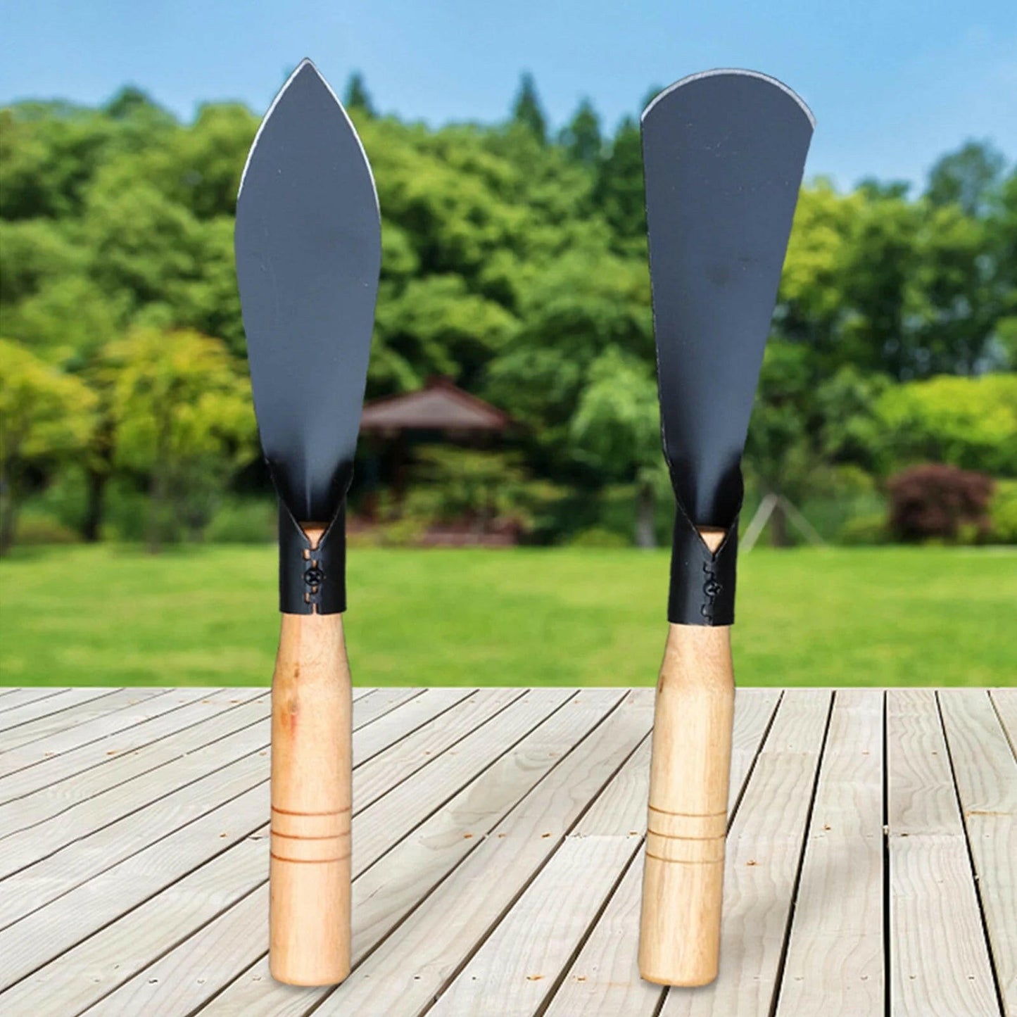 Hand Shovel for Gardening Trowel Garden Tool - 2Pcs Planting Tools Small Garden Rake Ergonomic Hand Edging Shovel Indoor Plants Tools - Gardening Tools Heavy Duty Shovel Garden Tool Set