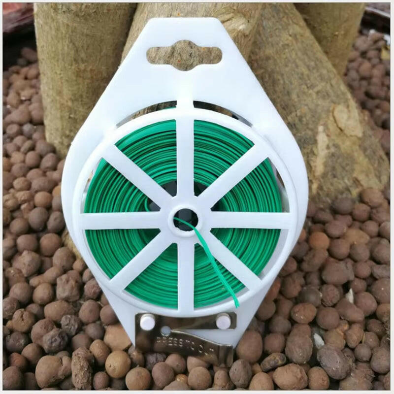 20/30/50/100M Gardening Flowers and Trees Climbing Cane Fixed Line Garden Lace up Wire Twist Ties Binding Climbing Plants