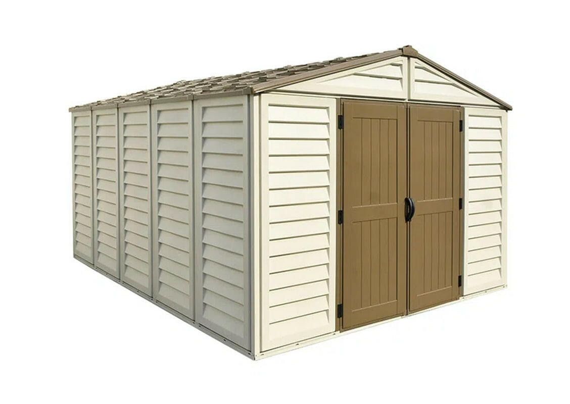 Woodbridge plus 10.5 Ft. W X 13 Ft. D Plastic Storage Shed