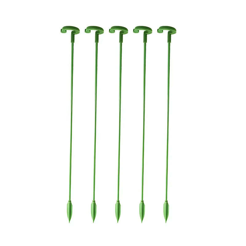 Plant Support Stakes Garden Single Stem Flower Support Stake Amaryllis Plant Cage Support Plastic Flower Stand