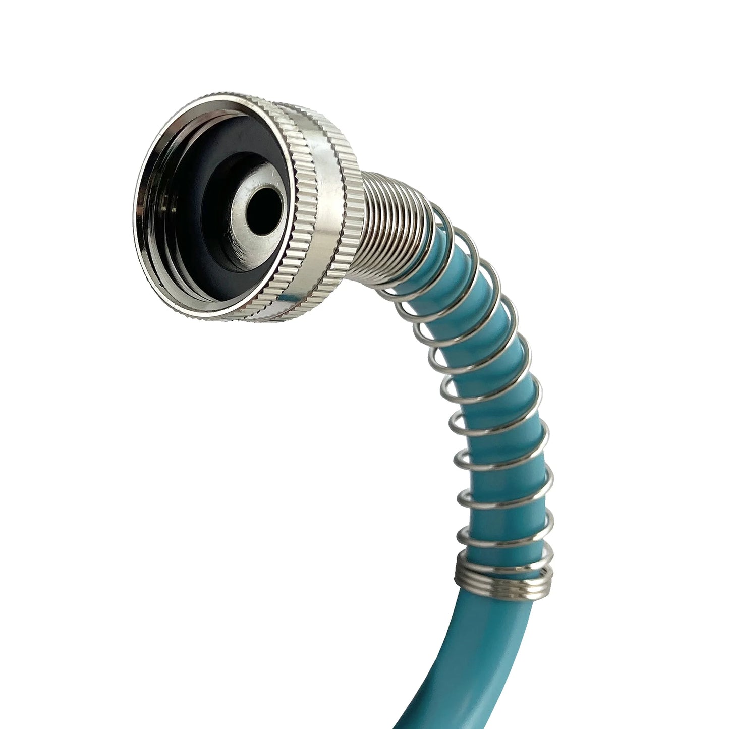 50Ft Spiral Hose Turquoise