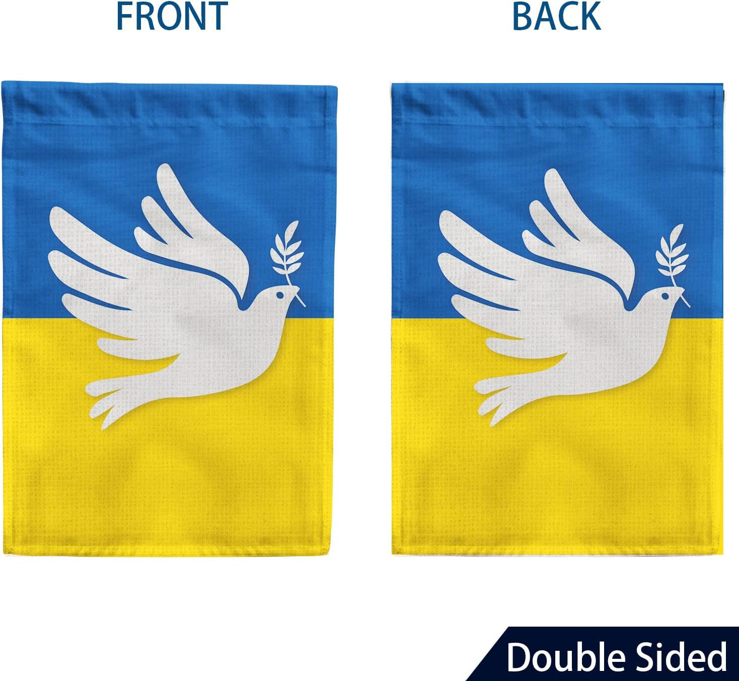 Ukraine Garden Flags, Ukrainian Pigeon Garden Flag Double Sided -CF0117