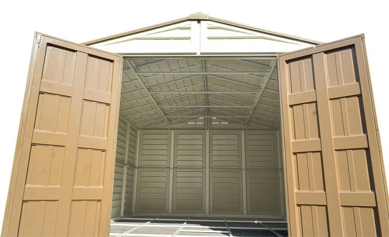 Woodbridge plus 10.5 Ft. W X 13 Ft. D Plastic Storage Shed