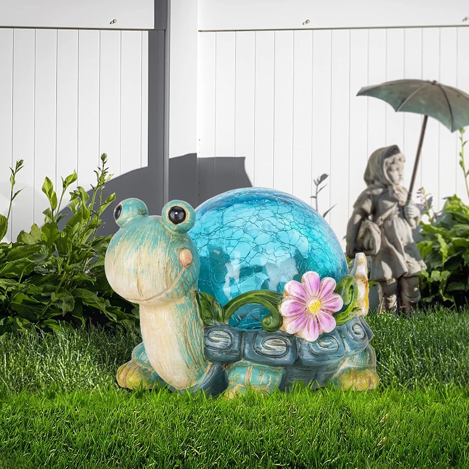 Turtle Garden Statue, UV Resistant