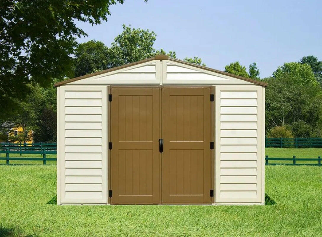 Woodbridge plus 10.5 Ft. W X 13 Ft. D Plastic Storage Shed